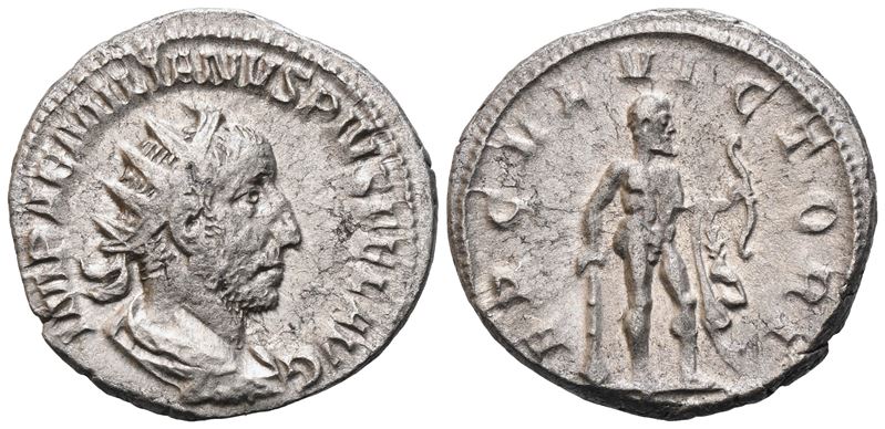 Aemilian (253), Antoninianus, Rome, August-october 253; Ar (3,89 G; 20,8 MM; 12 H)