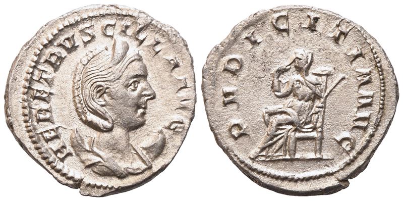 Herennia Etruscilla Augusta (249-251) Antoninianus, Rome, 249-250; Ar (4,59 G; 22,3 MM; 12 H)