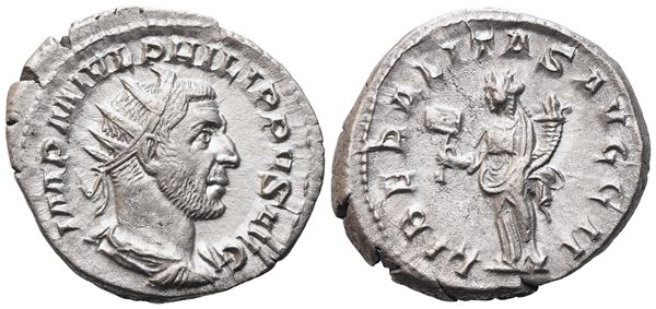 Philp I (244-249), Antoninianus, Rome, 245; AR (4,86 g; 22,7 mm; 6 h)