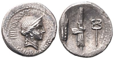 C. Norbanus, Denarius, 83 Bc; Ar (3,75 G; 18,3 MM; 11 H)