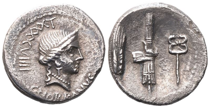C. Norbanus, Denarius, 83 Bc; Ar (3,75 G; 18,3 MM; 11 H)