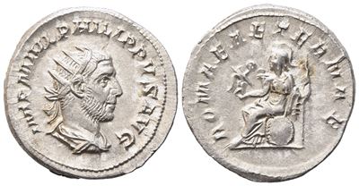 Philip i (244-249), Antoninianus, Rome, 245-247; Ar (4,81 G; 22,3 MM; 8 H)