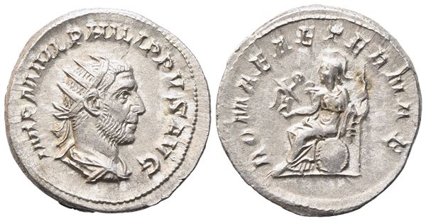 Philip I (244-249), Antoninianus, Rome, 245-247; AR (4,81 g; 22,3 mm; 8 h)