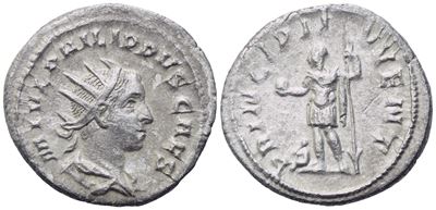 Philip II Caesar (244-247), Antoninianus, Rome, 244-246; Ar (3,63 G; 22,2 MM; 6 H)
