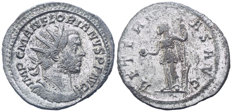Florian (276), Antoninianus, Lugdunum, 276; Bi (3,37 G; 22,8 MM; 6 H)
