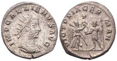 Gallienus (253-268), Antoninianus, Antioch, 256-257; Bi (3,74 G; 20 MM; 12 H)