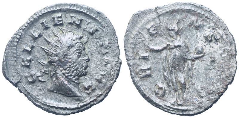 Gallienus. (253-268), Antoninianus, Mediolanum, 260-261; Ar (2,86 G; 22,8 MM; 4 H)