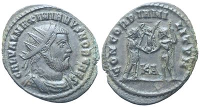 Galerius As Caesar (293-305), Radiate Fraction, Cyzicus, Circa 295-299; Æ (3,18 G; 23 MM; 12 H)