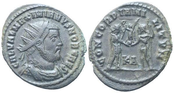 Galerius as Caesar (293-305), Radiate Fraction, Cyzicus, circa 295-299; Æ (3,18 g; 23 mm; 12 h)