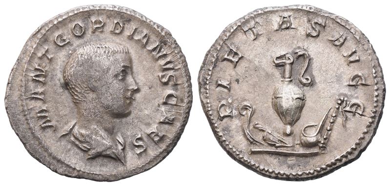 Gordian III As Caesar (238), Denarius Struck Under Balbinus And Pupienus, Rome, 22 April - 29 Jul...