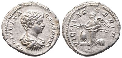 Geta Caesar (198-209), Denarius, Rome, 200-202; Ar (3,30 G; 18,6 MM; 12 H)
