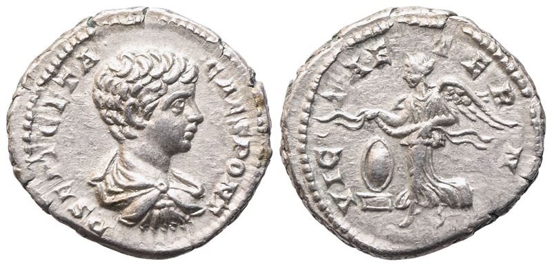 Geta Caesar (198-209), Denarius, Rome, 200-202; Ar (3,30 G; 18,6 MM; 12 H)