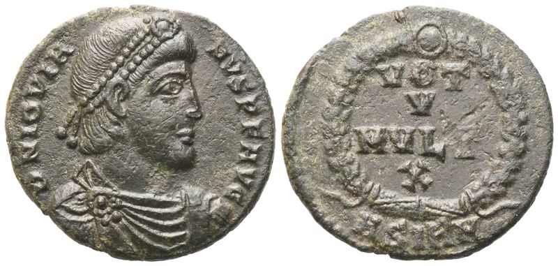 Jovian (363-364), Æ2, Sirmium, 363-364; Æ (2,59 G; 19 MM; 6 H)