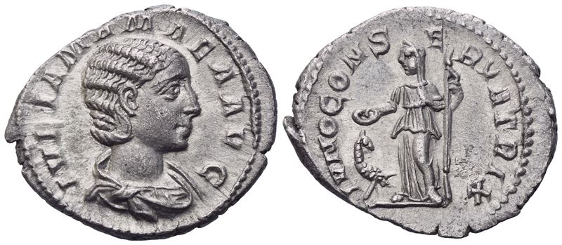 Julia Mamaea Augusta (222-235), Denarius Struck Under Severus Alexander, Rome, 222; Ar (2,61 G; 2...