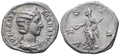 Julia Mamaea Augusta (222-235), Denarius, Rome, 226; Ar (3,27 G; 19,2 MM; 6 H)