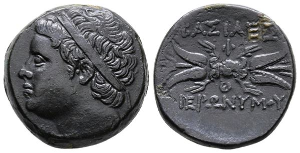 Sicily, Syracuse. Hieronymous (215-214 BC). Æ (21 mm, 8.93 g).