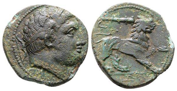 Sicily, Syracuse. Agathokles (317-289 BC). Æ Litra (20 mm, 3.89 g).