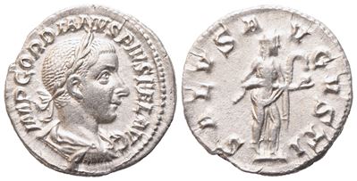 Gordian III (238-244), Denarius, Rome, 240; Ar (2,68 G; 18,7 MM; 7 H)
