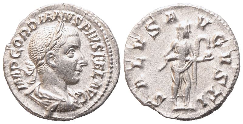 Gordian III (238-244), Denarius, Rome, 240; Ar (2,68 G; 18,7 MM; 7 H)