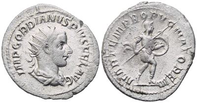 Gordian III (238-244), Antoninianus, Rome, 243-244; Ar (4,05 G; 23 MM; 7 H)