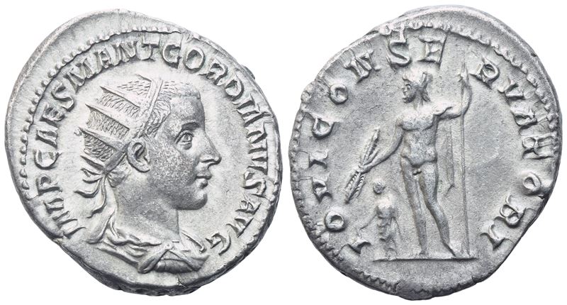 Gordian III (238-244), Antoninianus, Rome, 238-239; Ar (4,81 G; 22 MM; 12 H)