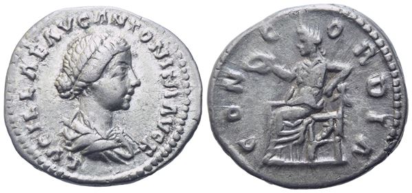 Lucilla (164-182), Denarius struck under Marcus Aurelius and Lucius Verus, Rome, 161-162; AR (3,47 g; 18,5 mm; 12 h)