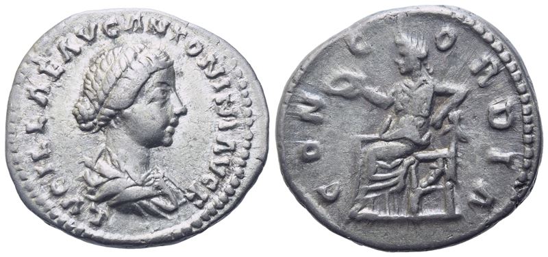 Lucilla (164-182), Denarius Struck Under Marcus Aurelius And Lucius Verus, Rome, 161-162; Ar (3,4...