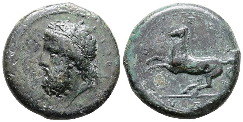 Sicily, Syracuse, C. 339/8-334 Bc. Æ Dilitron (27 MM, 17.47 G).