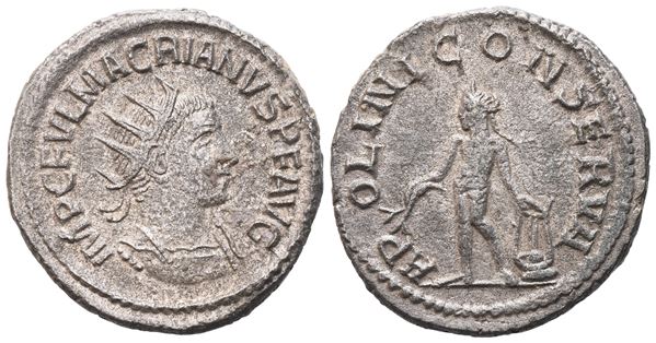 Macrianus (260-261), Antoninianus, Samosata; BI (3,67 g; 21 mm; 11 h)