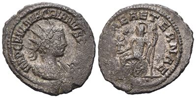 Macrianus (usurper) (260-261), Antoninianus, Samosata; Bi (3,17 G; 22,3 MM; 12 H)