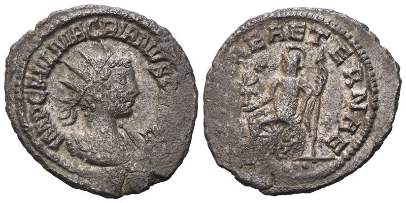 Macrianus (usurper) (260-261), Antoninianus, Samosata; Bi (3,17 G; 22,3 MM; 12 H)