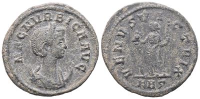Magna Urbica, Antoninianus coniato sotto Carinus, Roma, 283-285
