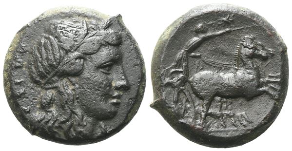 Sicily, Syracuse. Hiketas II (287-278 BC).