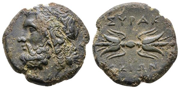 Sicily, Syracuse, c. 289-287 BC. Æ (21 mm, 5.68 g).