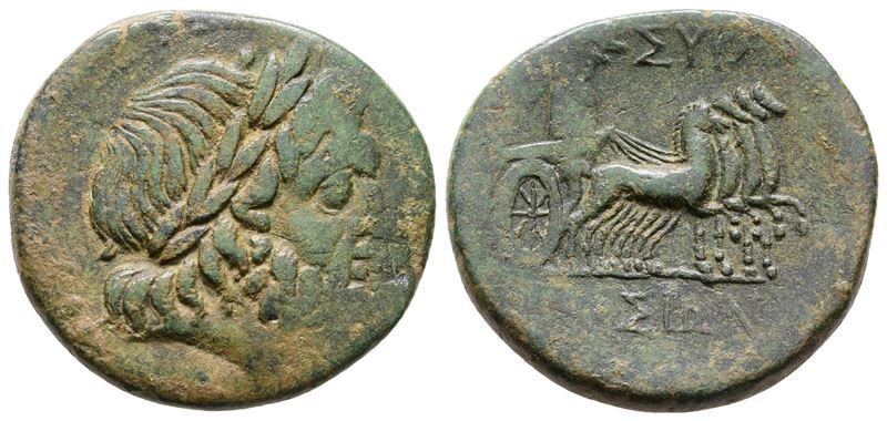 Sicily, Syracuse. Roman Rule, After 212 Bc. Æ (27 MM, 11.03 G).