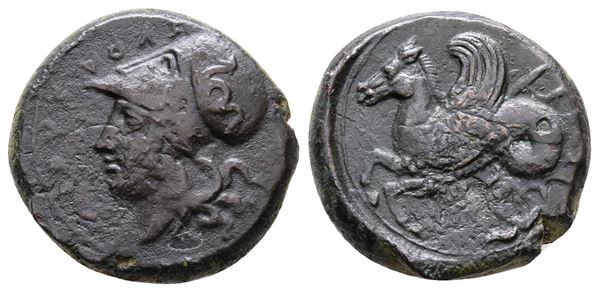 Sicily, Syracuse, 400-390 BC. Æ Litra (18 mm, 6.51 g).