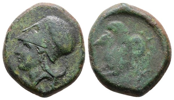 Sicily, Syracuse, 400-390 BC. Æ Litra (20 mm, 6.69 g).