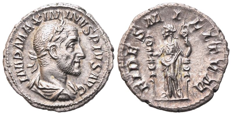 Maximinus i (235-238), Denarius, Rome, 235-236; Ar (2,72 G; 18,5 MM; 6 H)