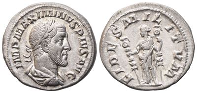 Maximinus i (235-238), Denarius, Rome, 235-236; Ar (3,08 G; 19 MM; 12 H)