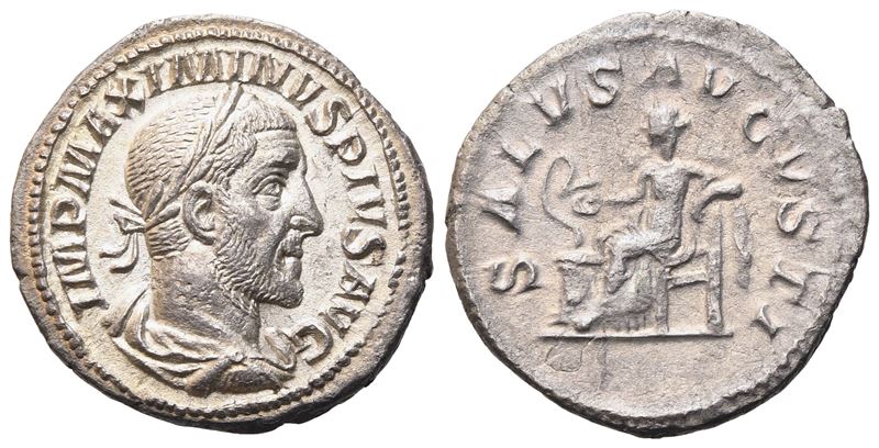 Maximinus i (235-238), Denarius, Rome, 235-236; Ar (2,10 G; 19 MM; 6 H)