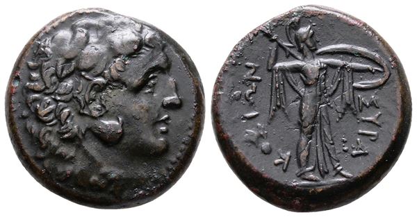 Sicily, Syracuse. Pyrrhos (278-276 BC). Æ (23 mm, 10.91 g).