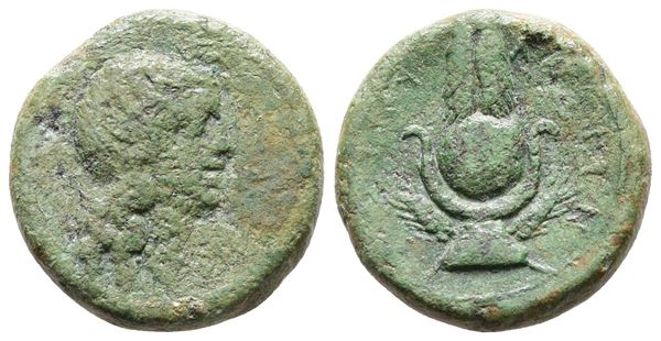 Sicily, Syracuse. Roman rule, 2nd century BC. Æ (20 mm, 6.22 g).