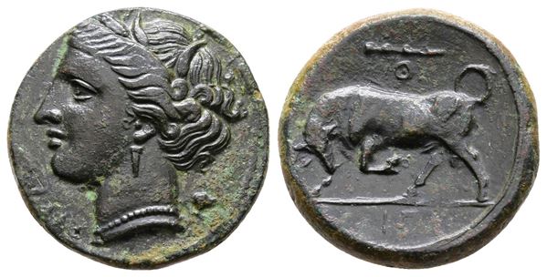 Sicily, Syracuse. Hieron II (275-215 BC). Æ (20 mm, 5.41 g).