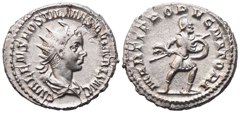 Hostilian As Caesar (250-251) Antoninianus, Rome, 251; Ar (4,43 G; 22,2 MM; 12 H)