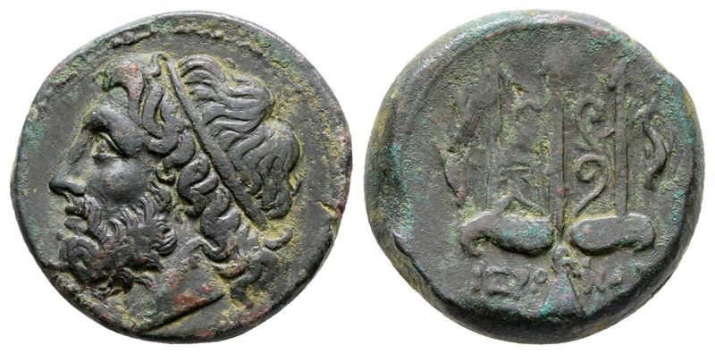 Sicily, Syracuse. Hieron II (275-215 Bc). Æ (20 MM, 6.69 G).
