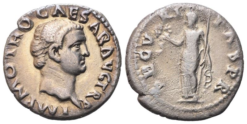 Otho (69), Denarius, Rome; Ar (3,16 G; 17,4 MM; 6 H)