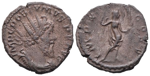 Postumus (Imperium Galliarum), (260-269) Antoninianus, Colonia Agrippinensis, 269; Æ (3,16 g; 18,6 mm; 6 h)