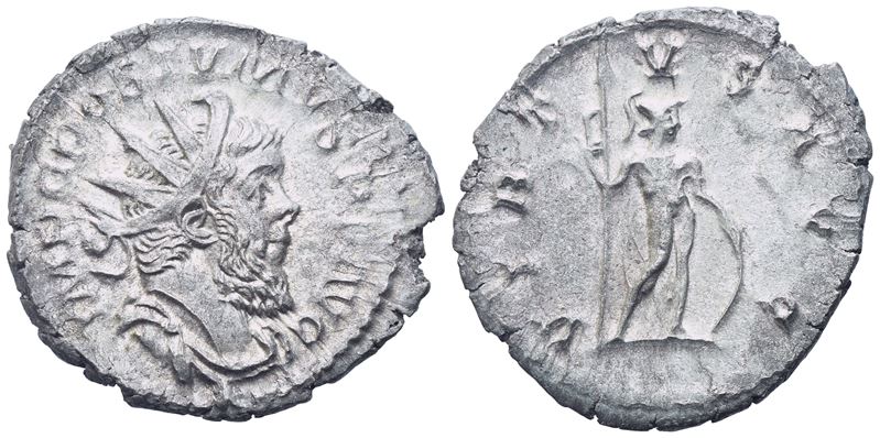 Postumus (imperium Galliarum) (260-269), Antoninianus, Colonia Agrippinensis, 262-263; Ar (3,60 G...