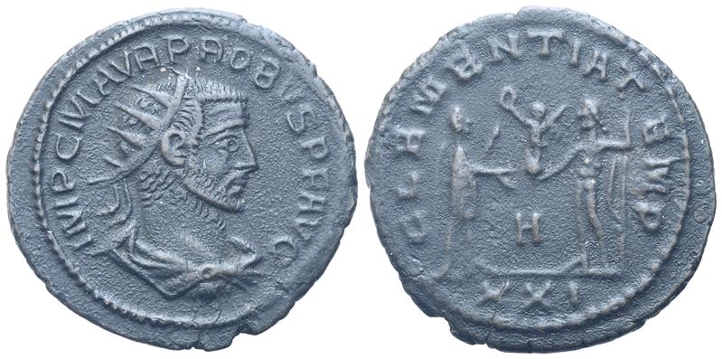Probus (276-282), Antoninianus, Antiochia, 280; Silvered Æ (3,54 G; 21,3 MM; 11 H)