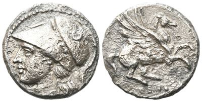 Sicily, Syracuse. Hieron II (275-215 Bc). Ar Stater Or Tridrachm (19 MM, 4.40 G).